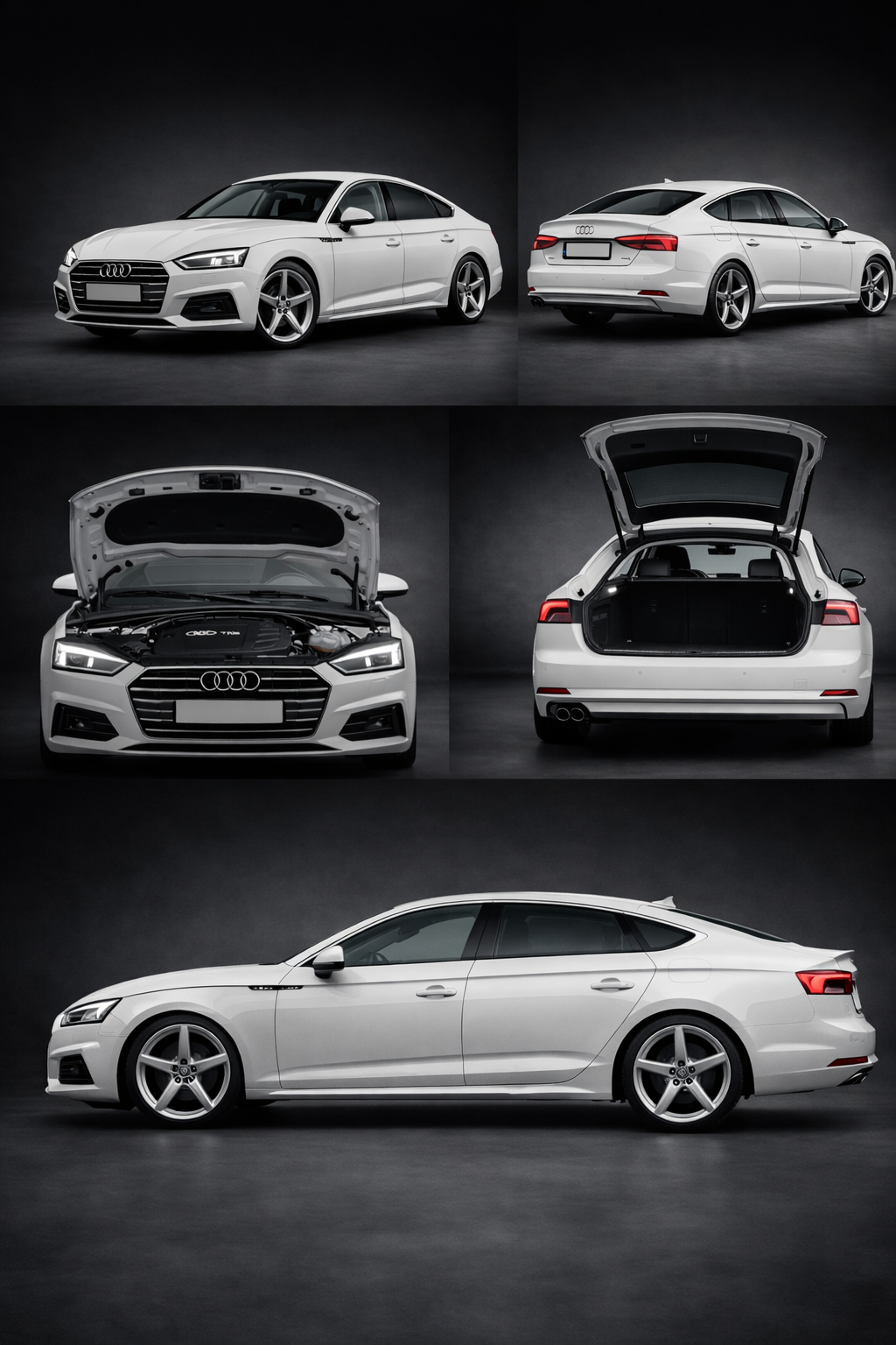 Audi A5 Sportback en estudio