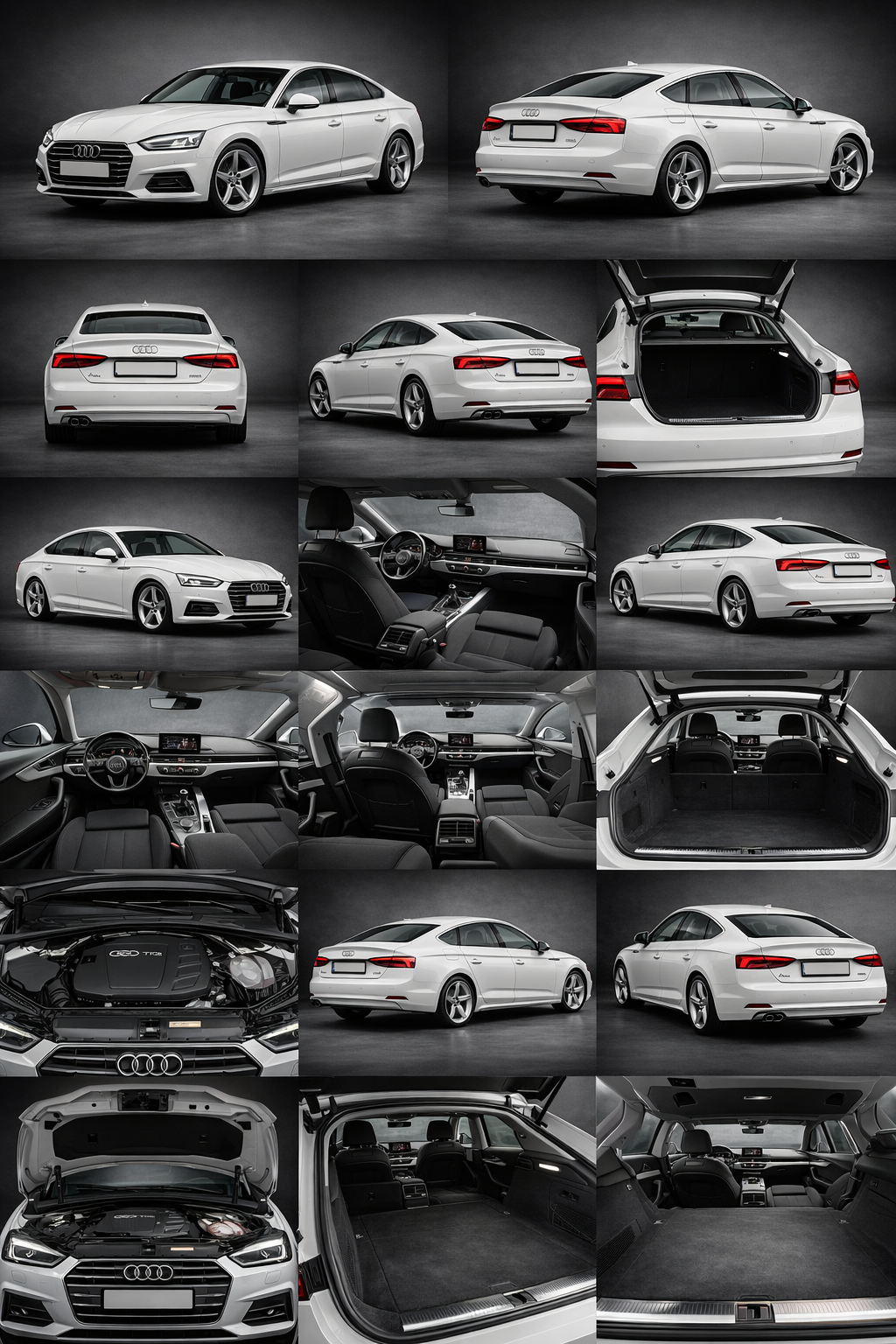 Audi A5 Sportback en estudio