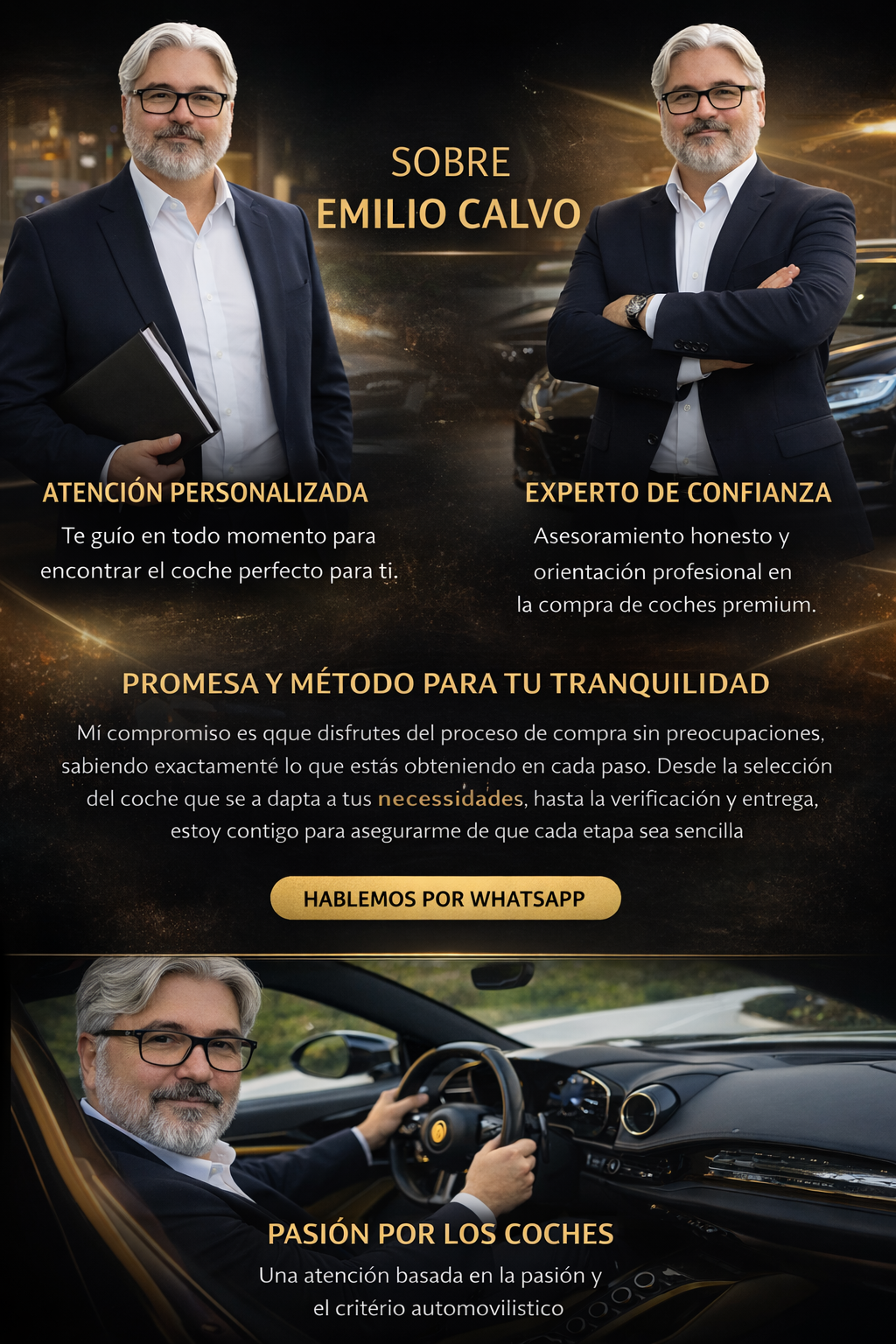 Emilio Calvo, atención personalizada y asesoramiento profesional