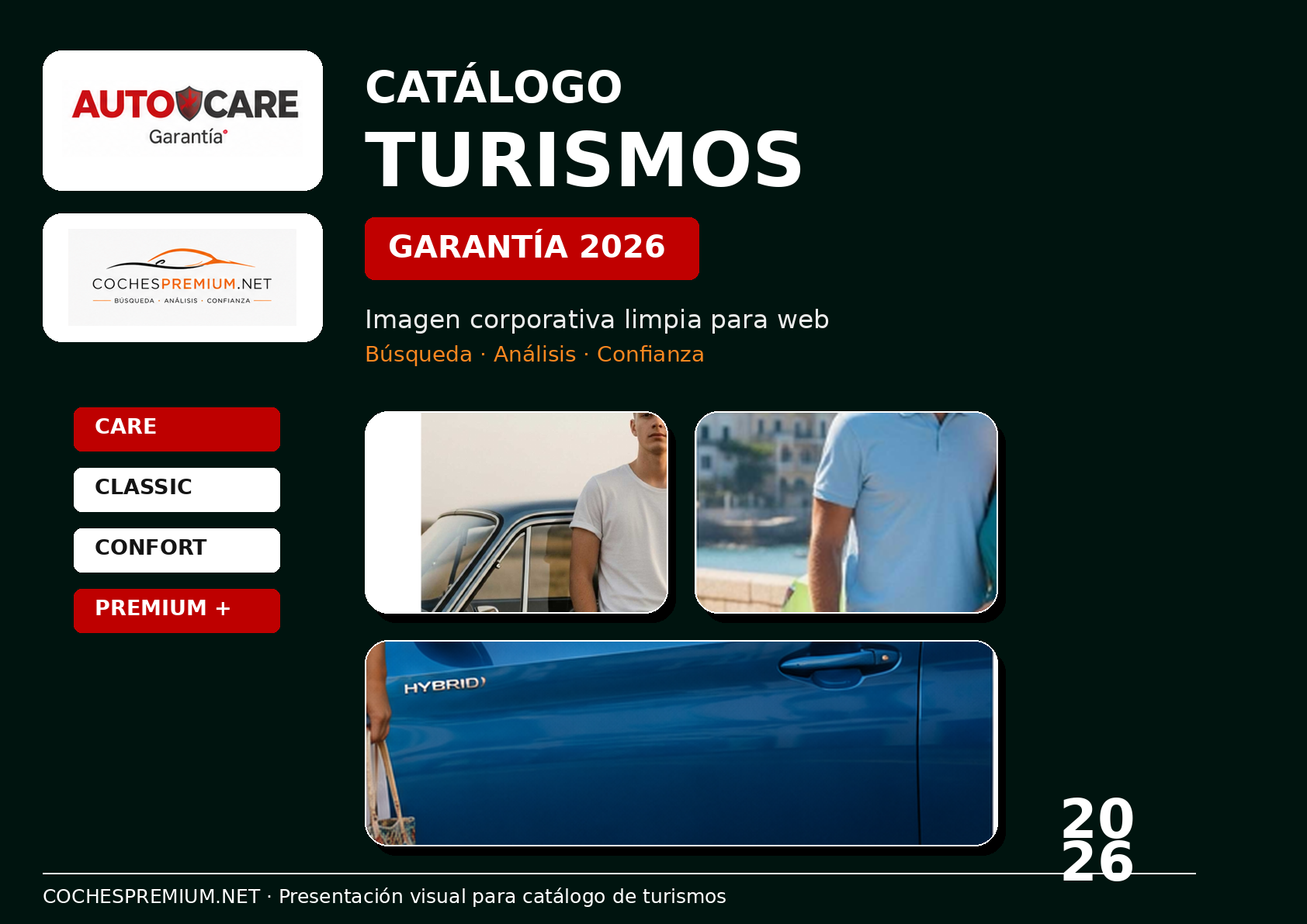 Catálogo Turismos SB portada